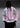 Black Island Pressure Strickpullover Rosa-Weiss – Detail Pressure-Schriftzug #Farbe_Rosa