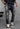 Black Island Jeans 17344 Schwarz mit Kette – Seitenansicht