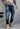 Black Island Jeans 17370 Blau mit Kette – Seitenansicht