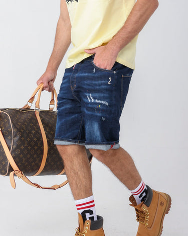 Short Red Spot G2FIRENZE Denim Shorts Sommer 2026