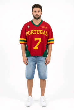 IKAO World Cup Portugal T-Shirt – Portugal Streetwear Fussball Design, 100% Acryl | GMILANO Fashion Basel