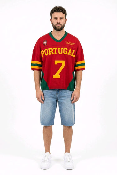 IKAO World Cup Portugal T-Shirt – Portugal Streetwear Fussball Design, 100% Acryl | GMILANO Fashion Basel