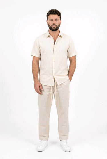 Pantalacci Made in Italy Hose Beige – elegante beige Hose, 100% Polyester, Grössen S–XL | GMILANO Fashion Basel