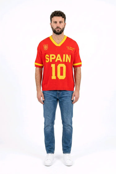 IKAO World Cup España T-Shirt – Spanien Streetwear Fussball Design, 100% Acryl | GMILANO Fashion Basel