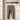 Cino Hose Taupe Detailansicht – Stretchhose in Taupe, Made in Italy | GMILANO Basel
