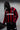 Black Island Pressure Strickpullover Rot-Schwarz – Detailansicht | GMILANO Fashion #Farbe_Rot