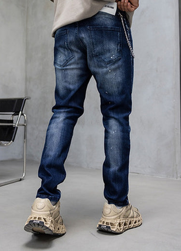 Black Island Jeans 17370 Blau – Rückansicht
