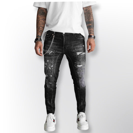 Lux Denim Black Island Black Jeans 16679