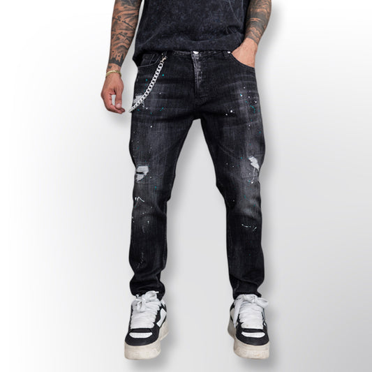 Lux Denim Black Island Black Jeans 16916