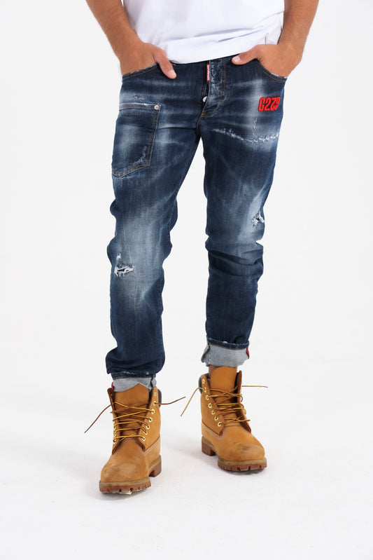 G2Firenze Mod. Three Pocket Blue Slim Fit