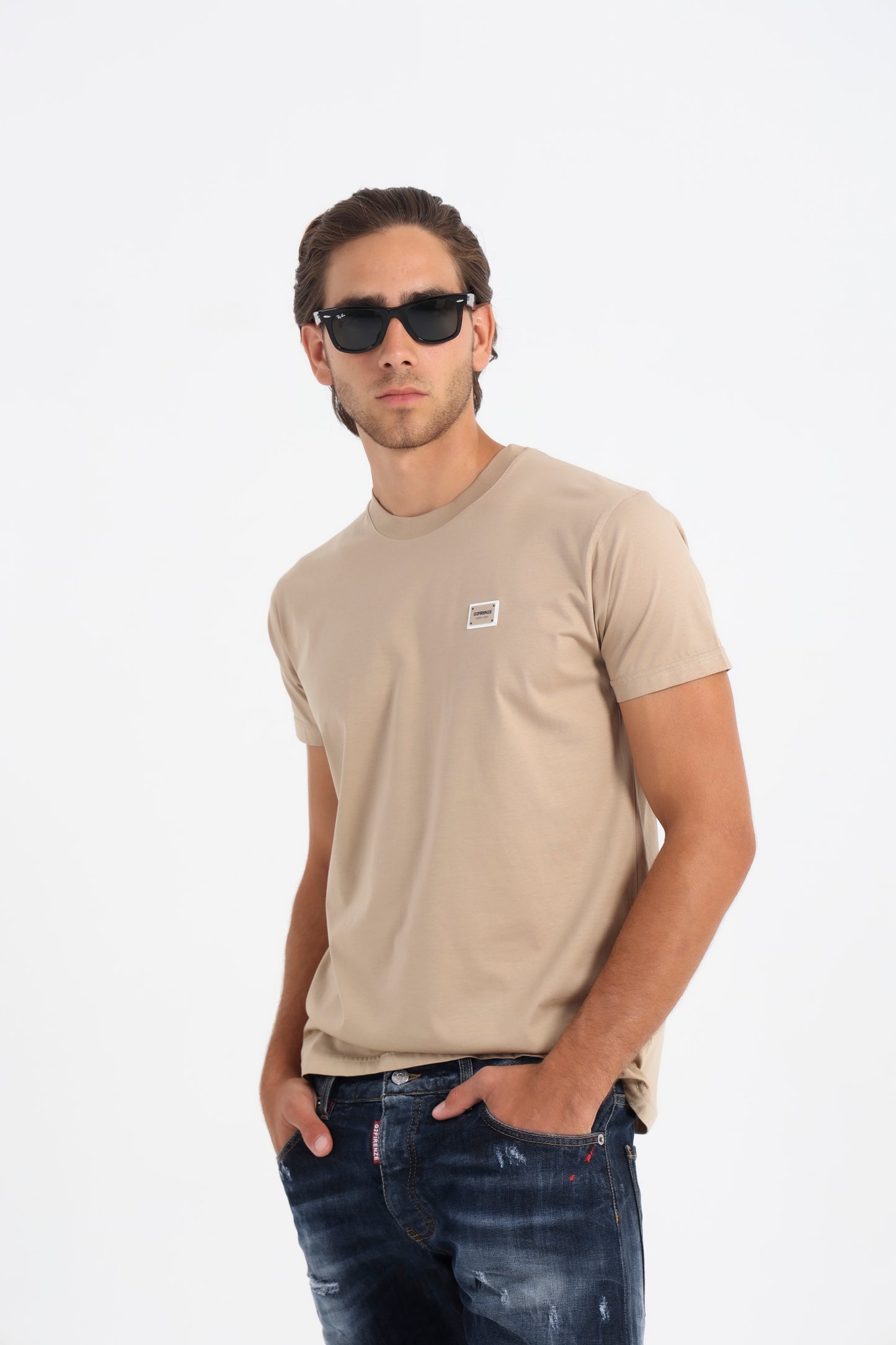 G2Firenze Mod. Targhetta Logo a Tinta Regular Fit