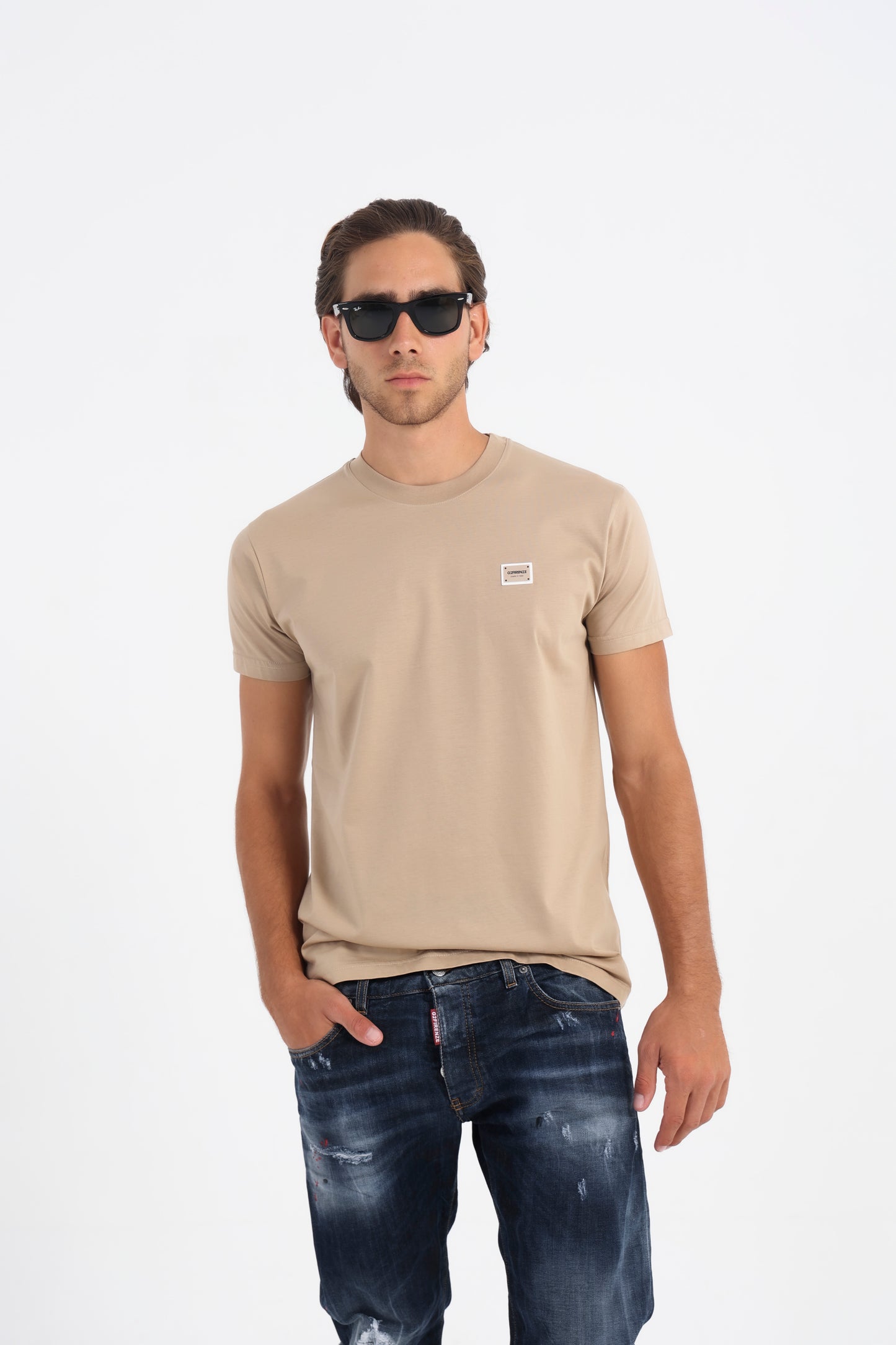 G2Firenze Mod. Targhetta Logo a Tinta Regular Fit
