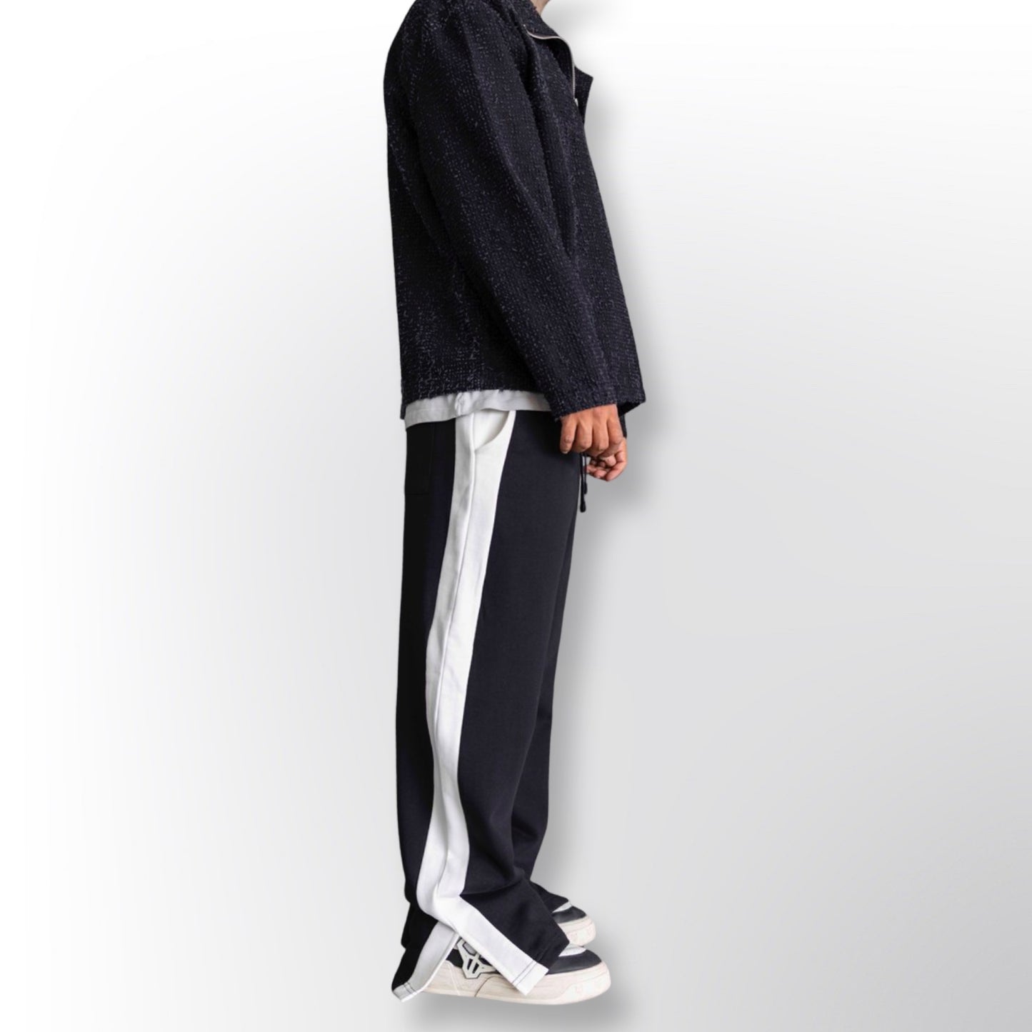 Black Island Jogger Pants BlackWhite