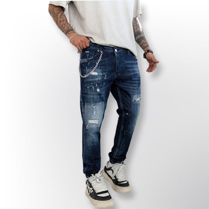 Lux Denim Black Island Blue Jeans 16930