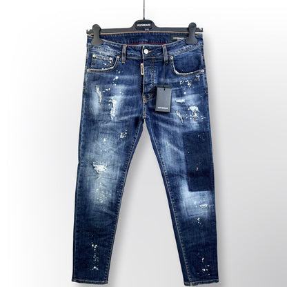 G2 Firenze Jeans Stretch Washed Blue Denim