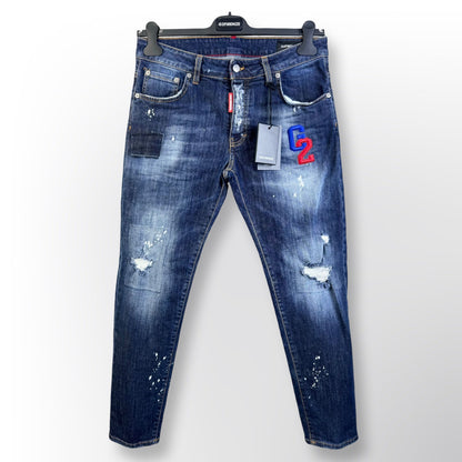 G2 Firenze Jeans Stretch Washed Blue