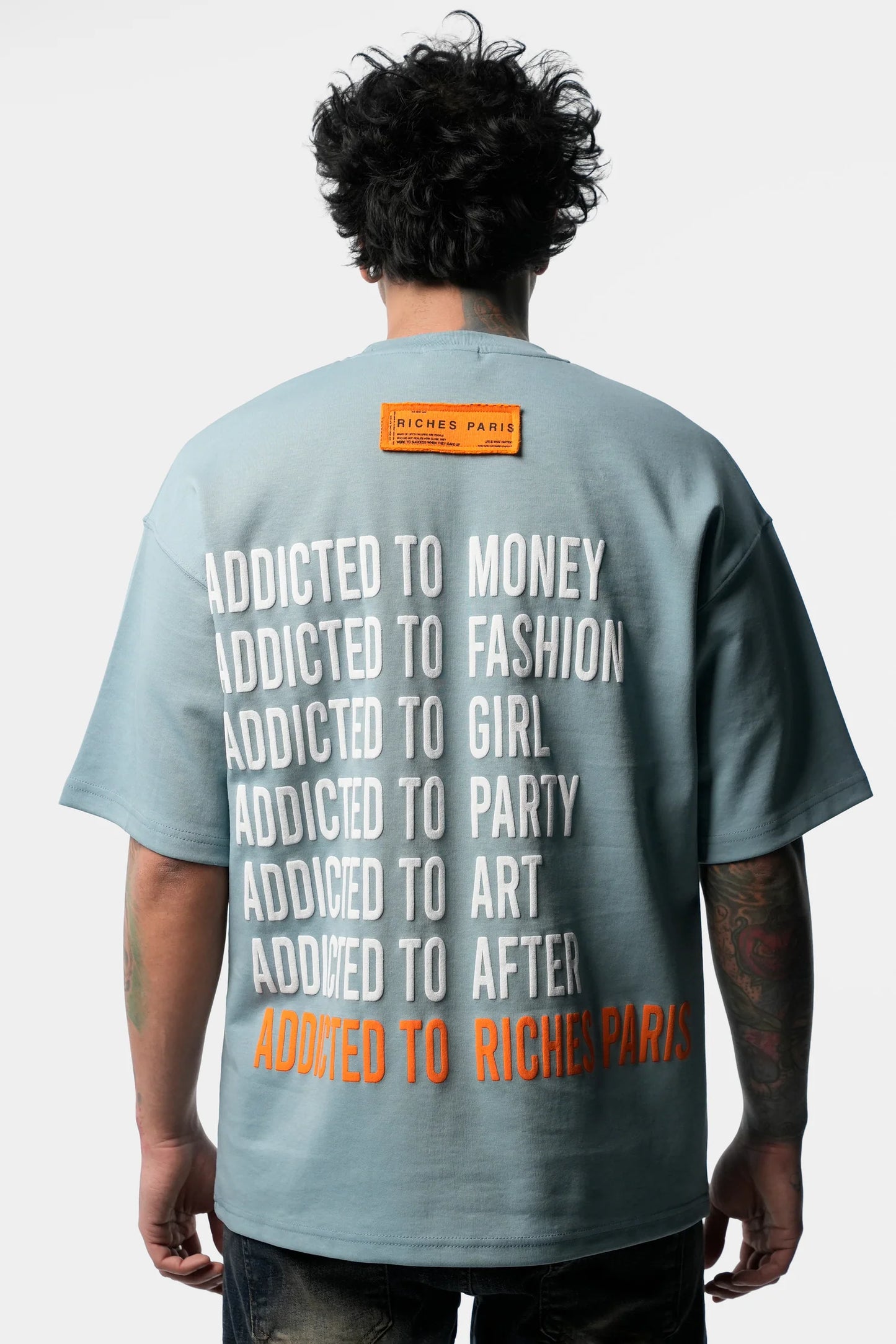 Riches Paris „ADDICTED“ T‑Shirt