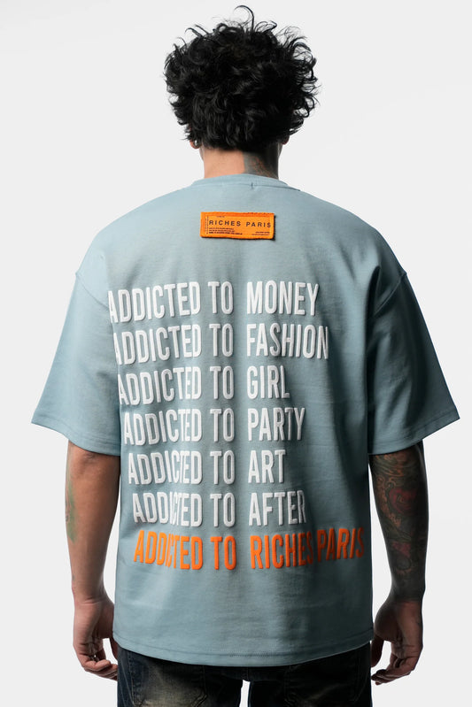 Riches Paris „ADDICTED“ T‑Shirt