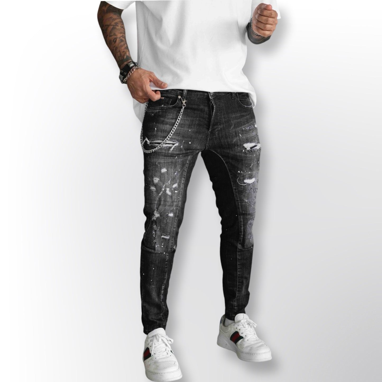 Lux Denim Black Island Black Jeans 16679