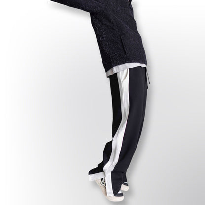 Black Island Jogger Pants BlackWhite