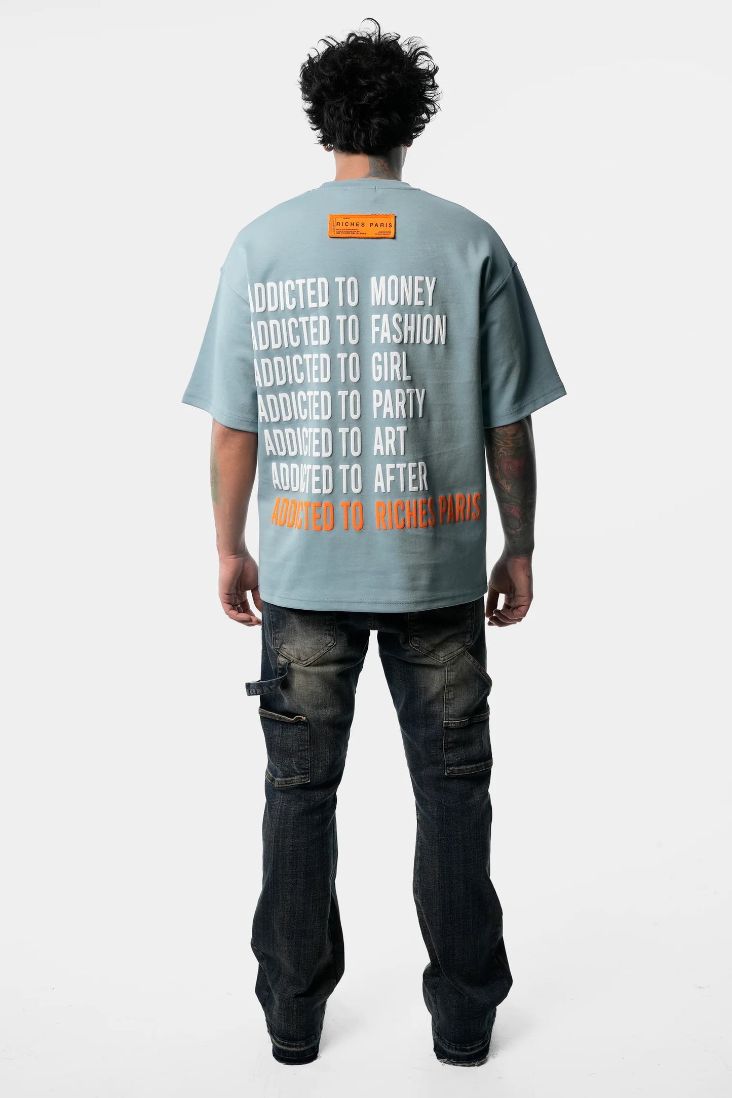 Riches Paris „ADDICTED“ T‑Shirt