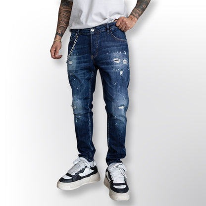 Lux Denim Black Island Blue Jeans 16934