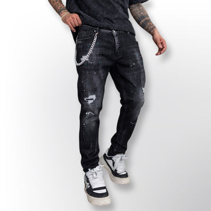 Lux Denim Black Island Black Jeans 16916