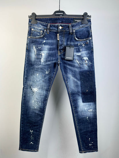 G2 Firenze Jeans Stretch Washed Blue Denim