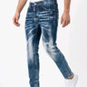 G2FIRENZE Jeans Splashed – Detail Farbspritzer & Waschung | GMILANO Fashion