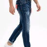 M2Napoli Jeans M-121 Denim – Seitenansicht | GMILANO Fashion