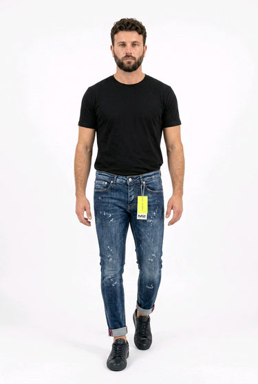 M2Napoli Jeans M-129 – Detail Verarbeitung | GMILANO Fashion