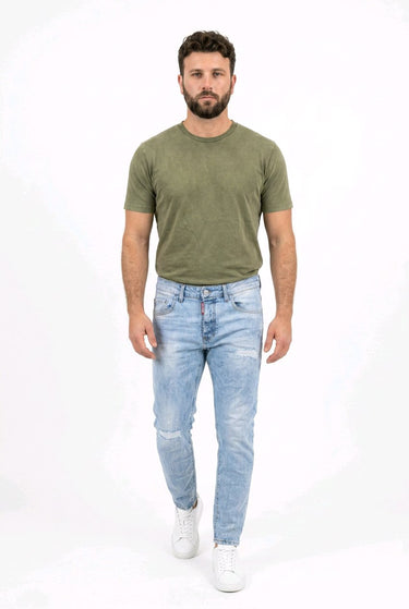 G2FIRENZE Jeans Mod. ICE Slim Fit – Frontansicht | GMILANO Fashion