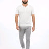 Polo Tony Moro Weiss Made in Italy – Frontansicht | GMILANO Fashion Basel