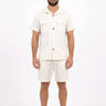 Coordinated Set White Party Made in Italy – weisses 2-teiliges Outfit, 97% Polyester 3% Spandex | GMILANO Fashion Basel