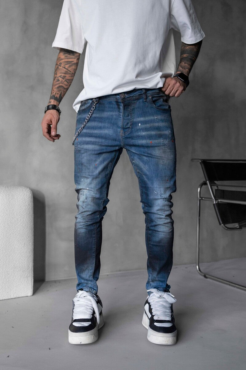 Black Island Lux Denım Blue Jeans 15701