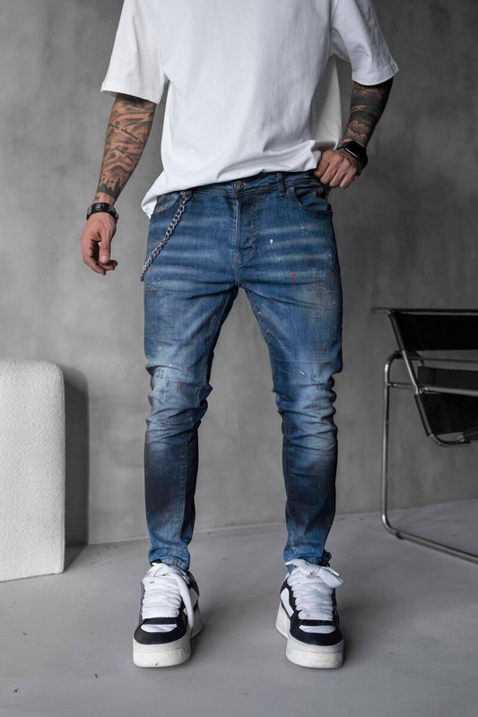 Black Island Lux Denım Blue Jeans 15701