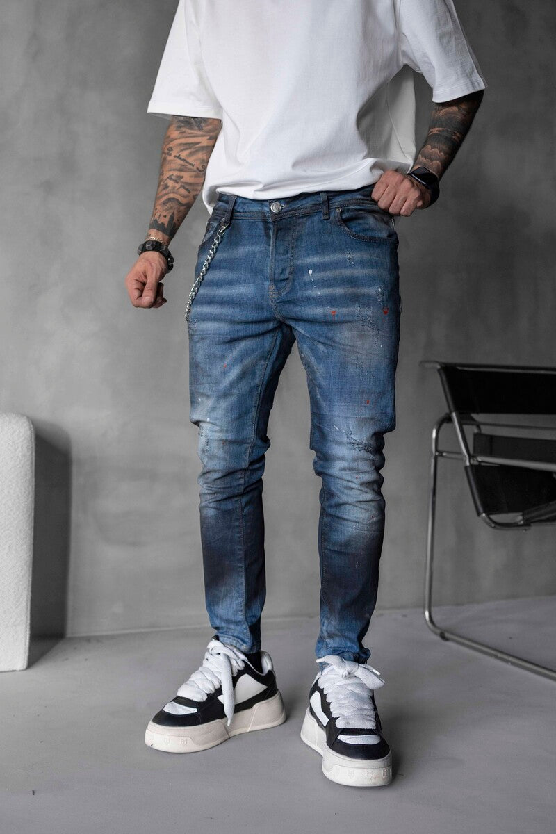 Black Island Lux Denım Blue Jeans 15701