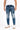 G2FIRENZE Jeans Splashed Slim Fit Denim – Rückansicht | GMILANO Fashion Basel