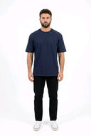 T-Shirt Brothers Navy Blue – 100% Baumwolle Regular Fit Made in Italy | GMILANO Fashion Basel