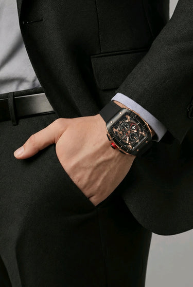 CURREN Apex Bold Schwarz Herrenuhr Detailansicht – CHF 69.00 | GMILANO
