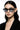 Trendy Fashion Glasses Blue