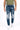 G2FIRENZE Jeans Splashed Slim Fit mit Farbspritzern – Frontansicht | GMILANO Fashion Basel