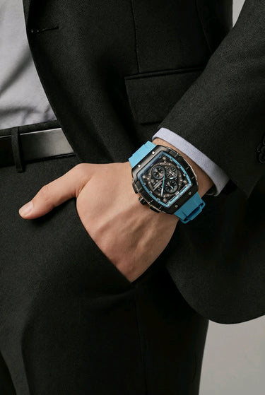 CURREN Apex Bold Blau Herrenuhr Detailansicht – CHF 69.00 | GMILANO