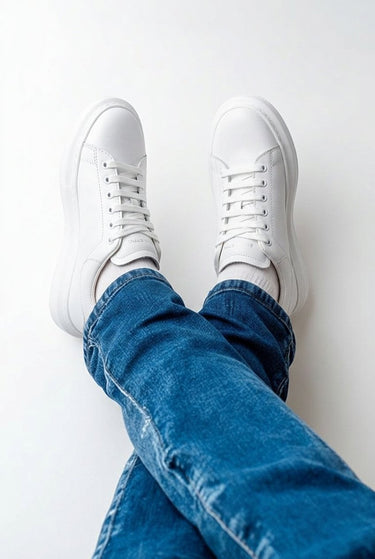 Sneakers McQueen Style Weiss | Francesco Ranieri